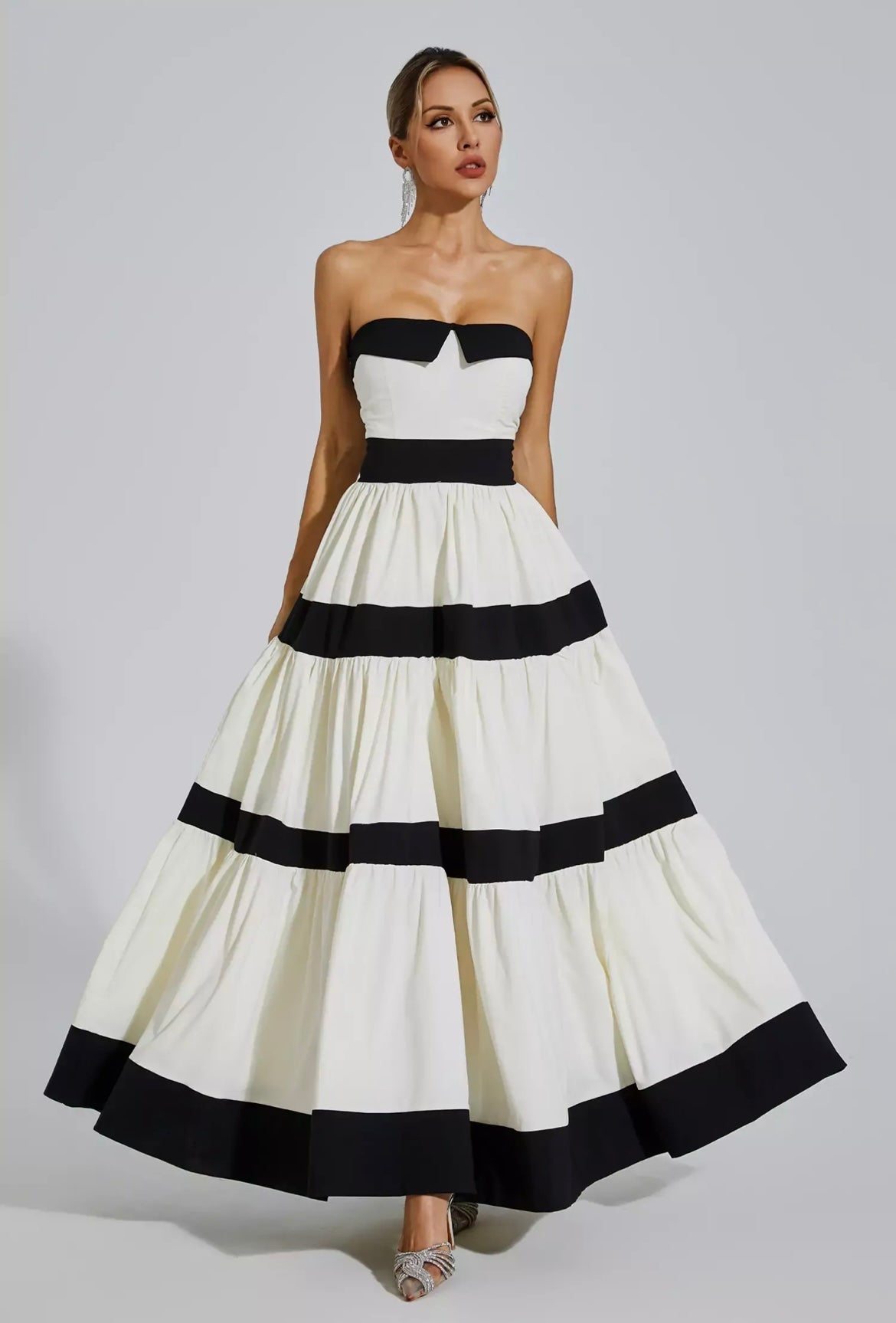 June™ | Waist-Defining Elegant Goddess Style Dress Dresses