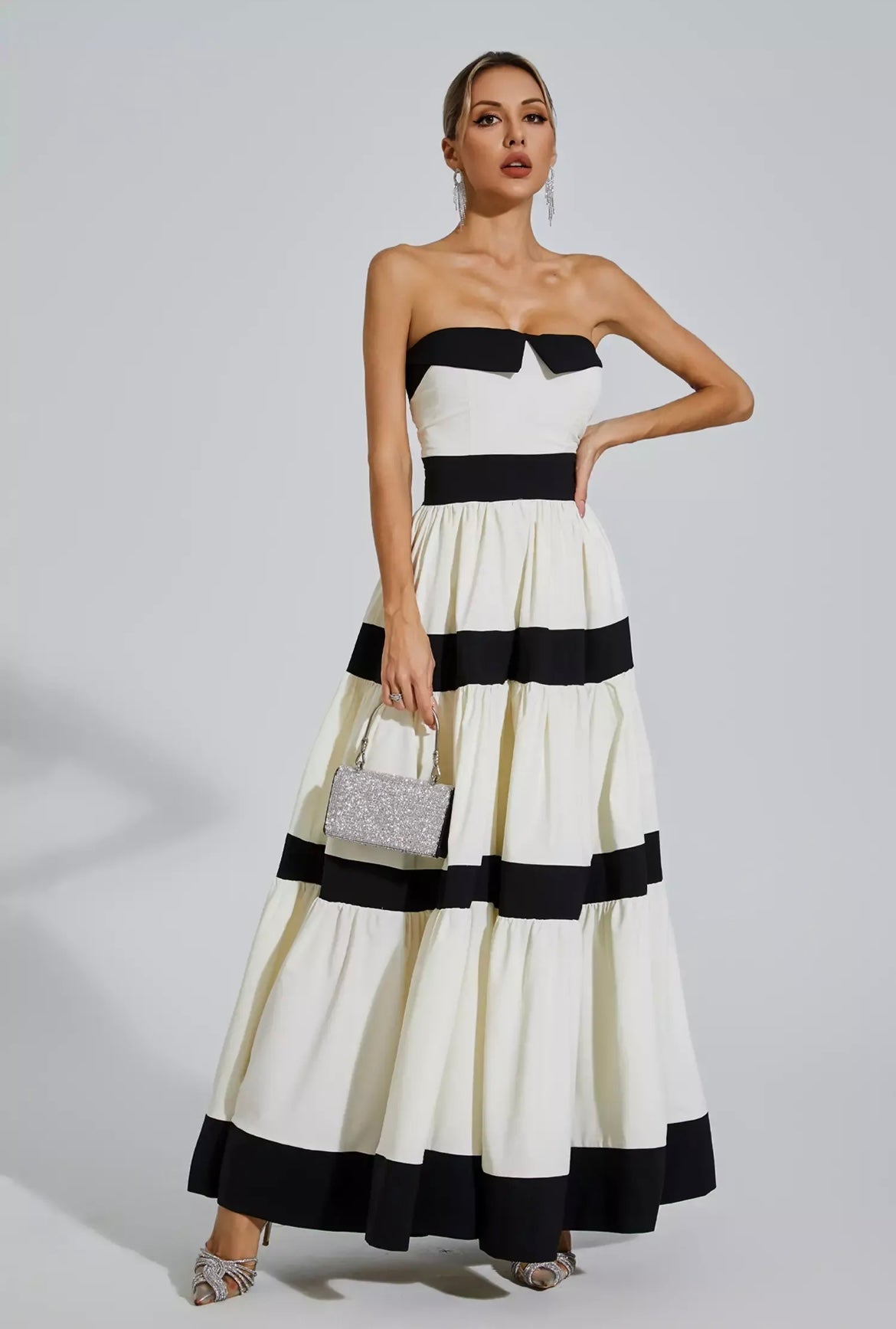 June™ | Waist-Defining Elegant Goddess Style Dress Dresses