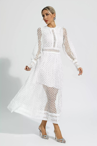 Rachel™ | Lace Evening Dress Dress