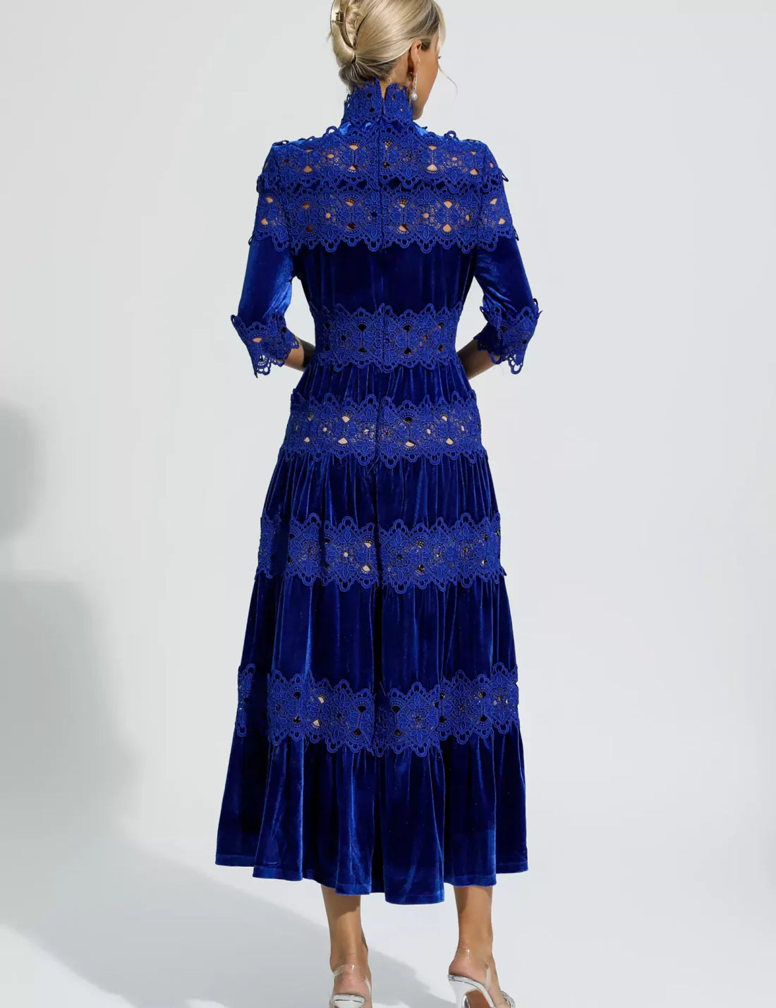 Noelle™ | Heavy Hollow Embroidery Thigh-Slimming Dress Dresses