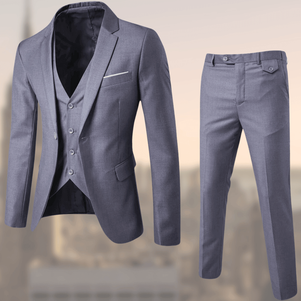 Alexander | Three-piece Gentlemen Costume Gray