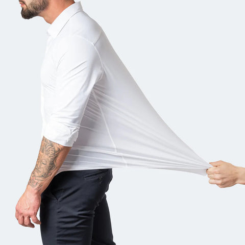 Men's Stretch Comfort Dress Shirt Shirts