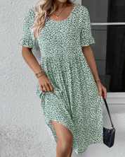Audrey | Summer Dress Green Dresses
