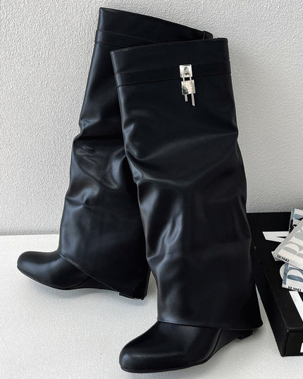 Isabelle™ Women's Black Knee-High Boots Boots