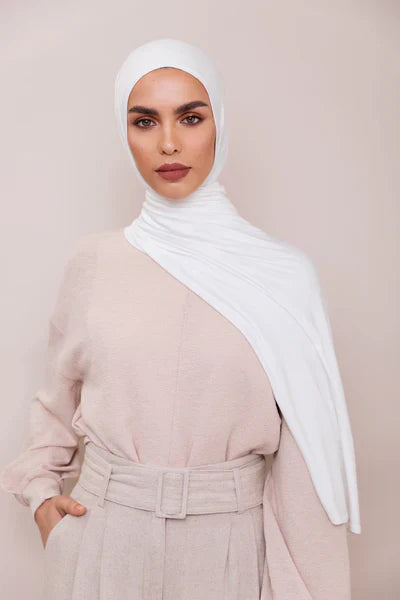 Meriam Hijab White women_muslim