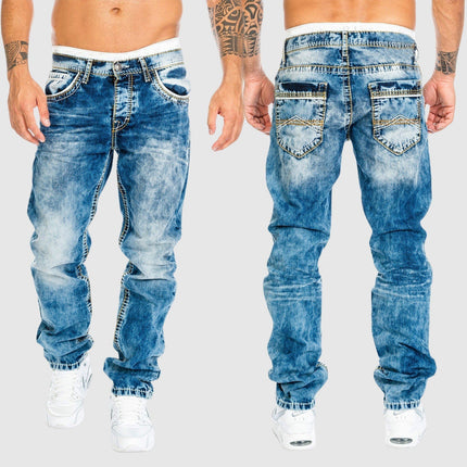 Reed | Denim Jeans Dark Blue TROUSERS