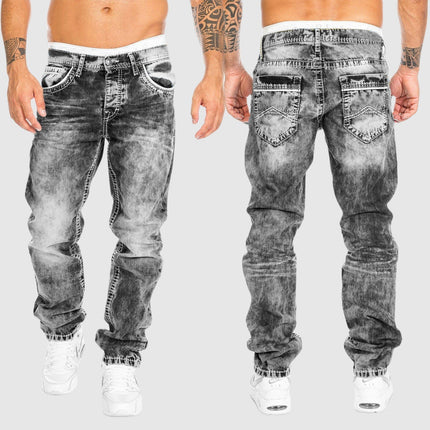 Reed | Denim Jeans Gray TROUSERS