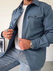 Jackey | Shirt Jacket Blue Coats & Jackets