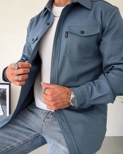 Jackey | Shirt Jacket Blue Coats & Jackets