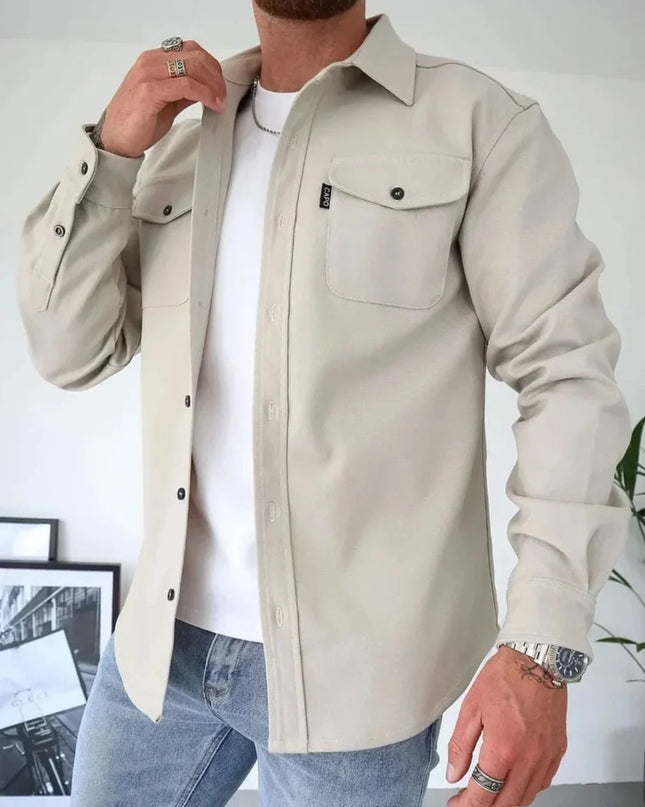 Jackey | Shirt Jacket Light Beige Coats & Jackets
