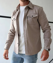 Jackey | Shirt Jacket Beige Coats & Jackets