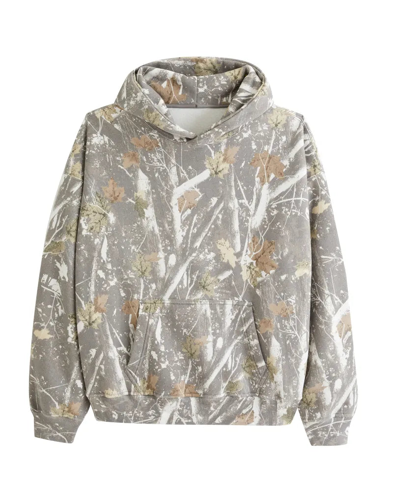 Unisex Oversized Camo Hoodie