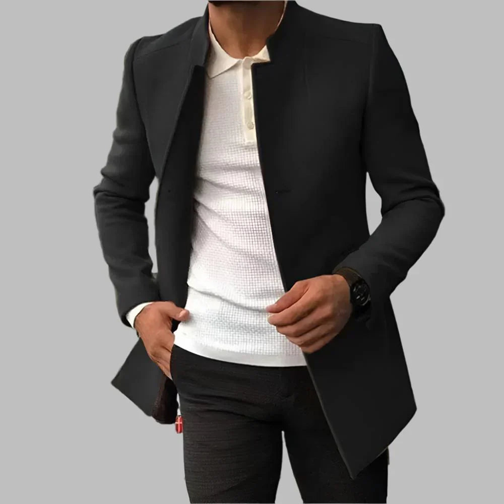 Jamie | Elegant Men's Coat Black Coats & Jackets