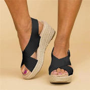 ROSIA™ Sandals | Walk in style without foot pain Black