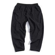 Kyoto Linen Cropped Pants Trousers