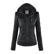 Vida | Leather Coat for Women Black Bestseller