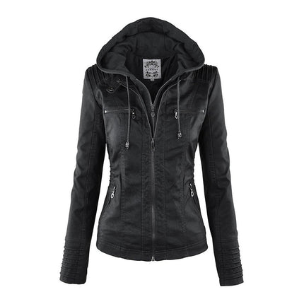 Vida | Leather Coat for Women Black Bestseller