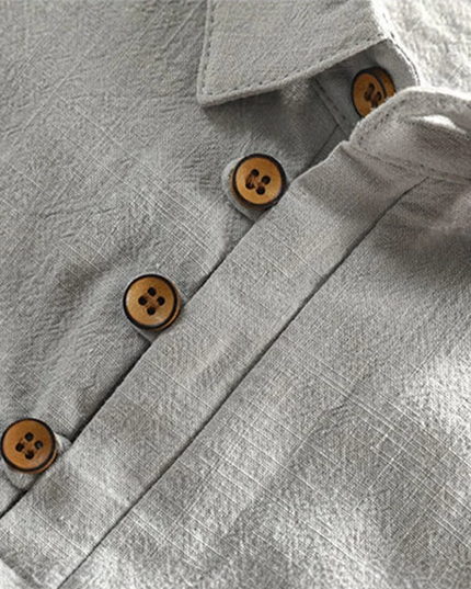 Amalfi Linen Polo Shirt Men Shirts