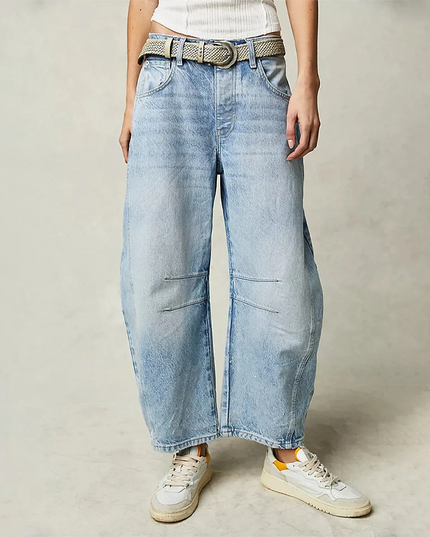 Ruby Wide leg Jeans Light Blue