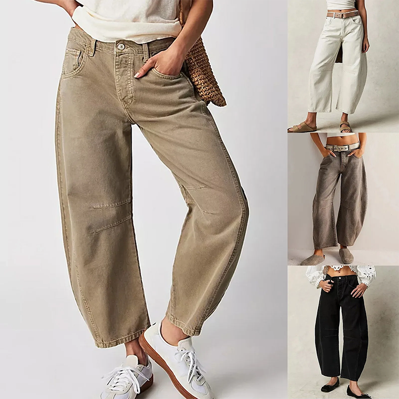 Margot | Wide-leg comfort jeans Pants