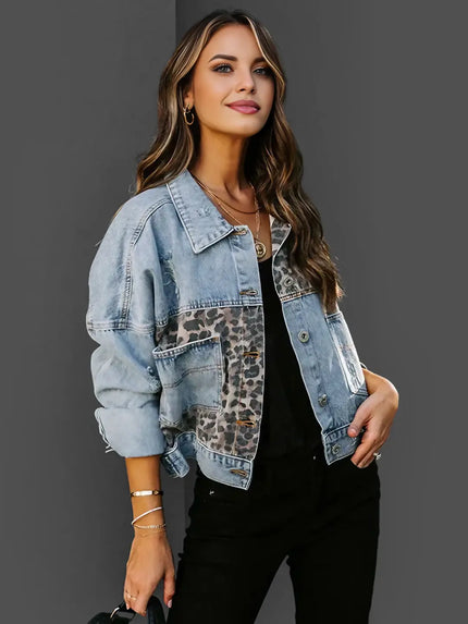 Yara | Women's Elegant Leopard Print Este Jacket