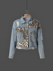 Yara | Women's Elegant Leopard Print Este Jacket