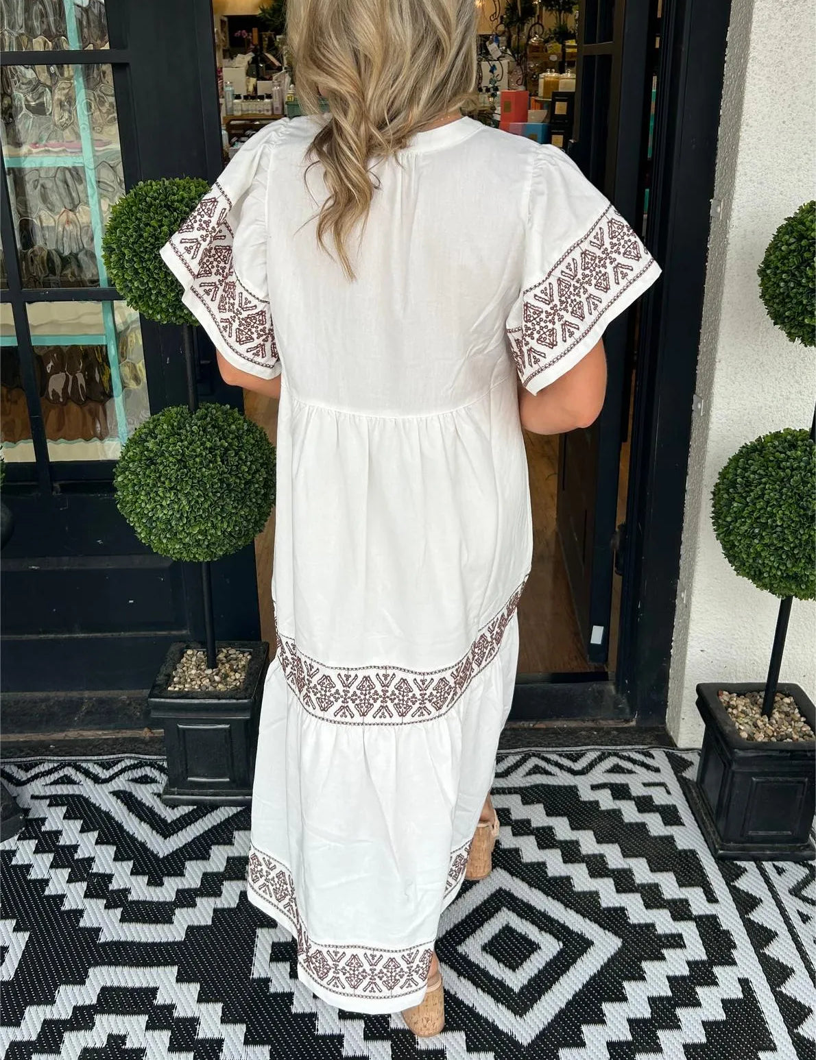 Araceli™ | Women's V-Neck Boho Dress Dress