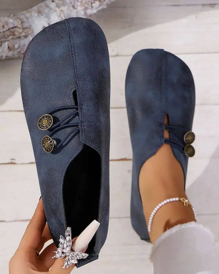 Nessa | Orthopaedic Comfort Shoe Dark Blue Shoes & Sandals