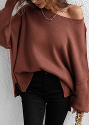 Women's Relaxed Knit Sweater sweater