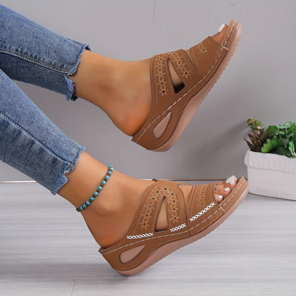 Eva | Women's Summer Sandals Brown