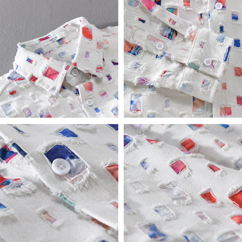 Mosaic - Collared Shirt Shirts