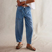 Bloom Wide-Leg Jean Light Blue Women's Clothing