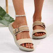 Vera Trek Sandal Beige Women's Footwear