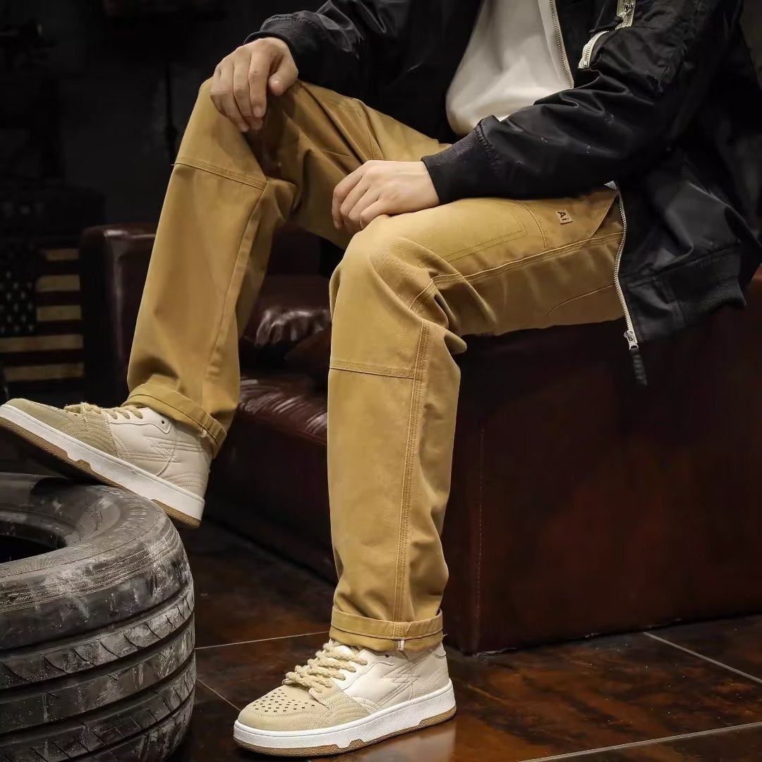Panel Canvas Pant Men's Clothing