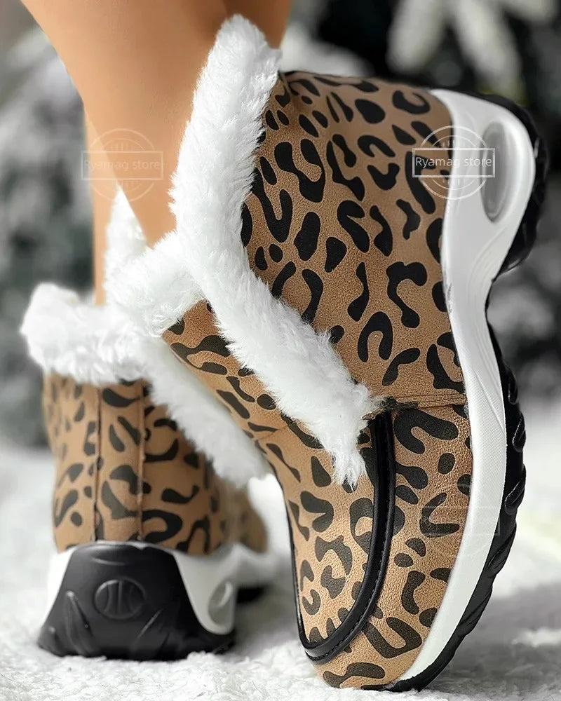 Vegan Leather Casual Ankle Boots Boots
