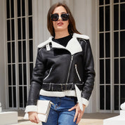 Faux Suede Winter Jacket Jackets