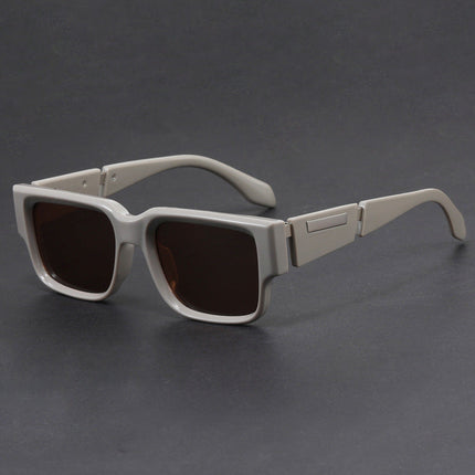 Link Fitted Sunglasses White Stamped Men's Accessories