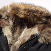 Men's Long Faux Fur Winter Coat Long Faux Fur Winter Coat