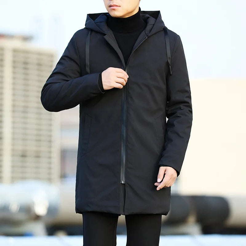 Waterproof Insulated Winter Trench Coat Winter Trench Coat