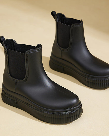 Moon Rain Boots Black Women's Footwear