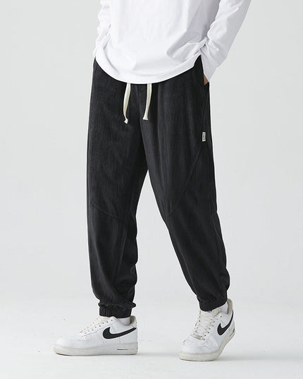Carve Bamboo Trouser Black Men's Clothing