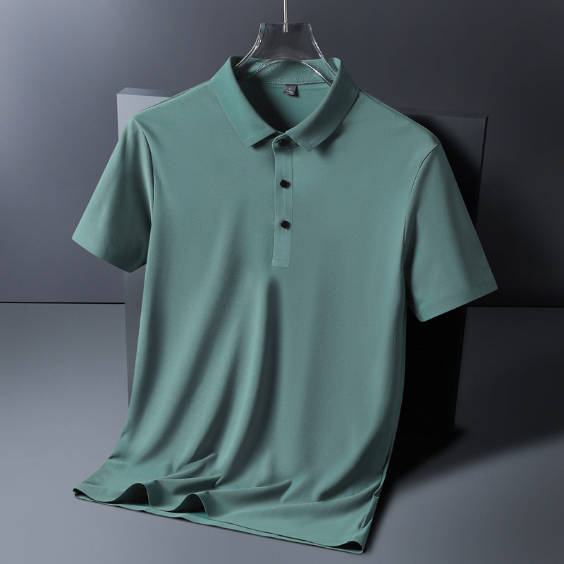 Skyline Ice Silk Polo Seafoam Men's Clothing