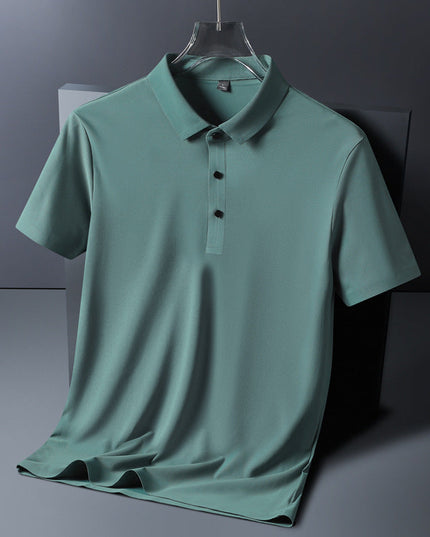 Skyline Ice Silk Polo Seafoam Men's Clothing
