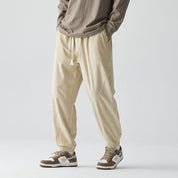 Carve Bamboo Trouser Beige Multi-Color Men Trousers