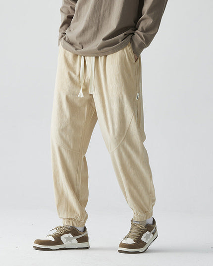 Carve Bamboo Trouser Beige Multi-Color Men's Clothing