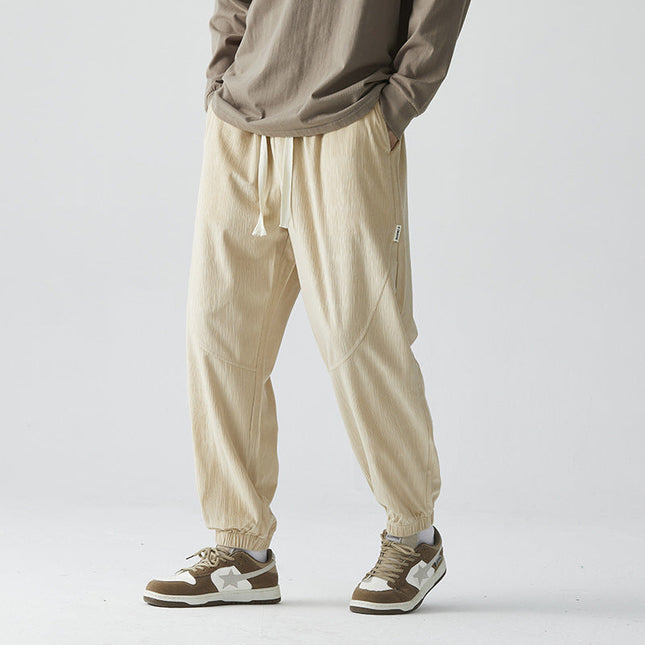 Carve Bamboo Trouser Beige Multi-Color Men's Clothing