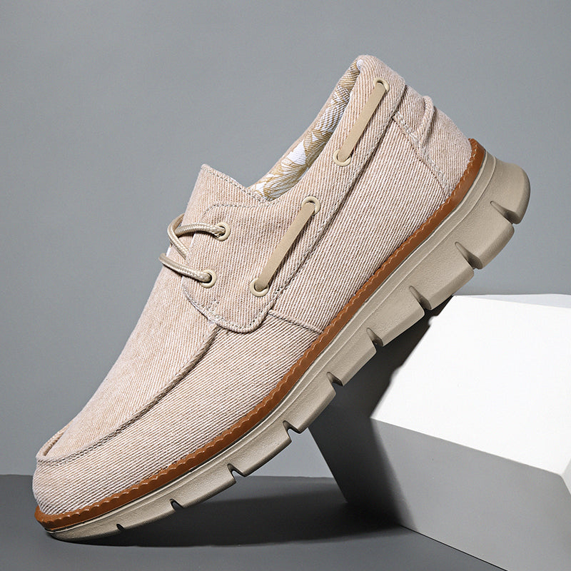 Meridian Slip On Shoe Apricot Men's Footwear