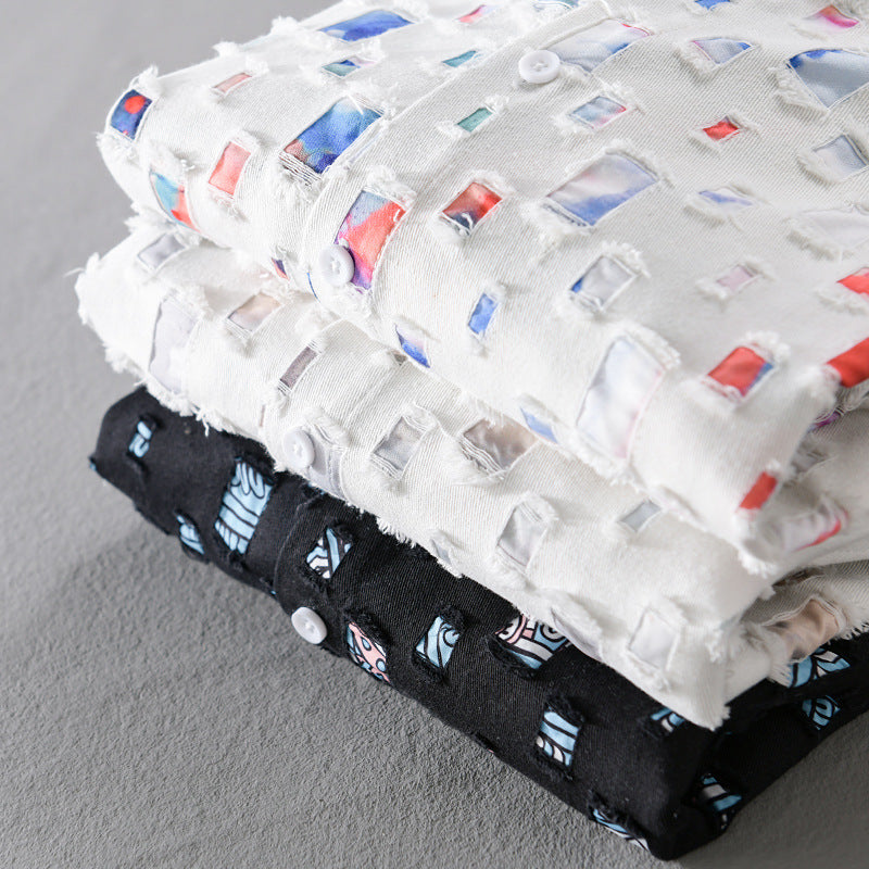 Mosaic - Collared Shirt Shirts