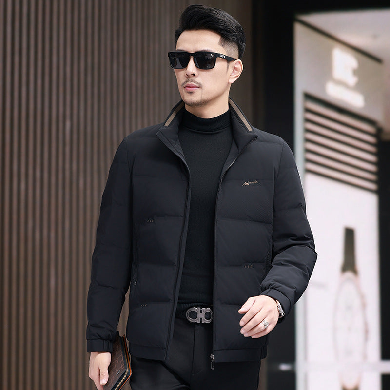 Midweight Down Puffer Black Men's Clothing