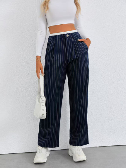 Calypso Casual Pant Blue Women's Clothing